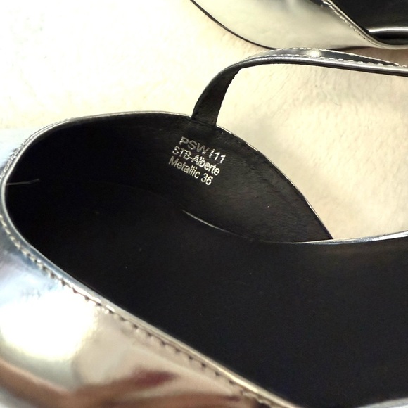 Shoe The Bear Alberte Metallic Heels - Picture 6 of 7